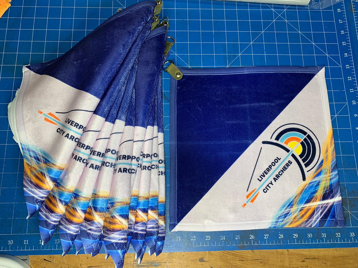 Customised quiver towels
