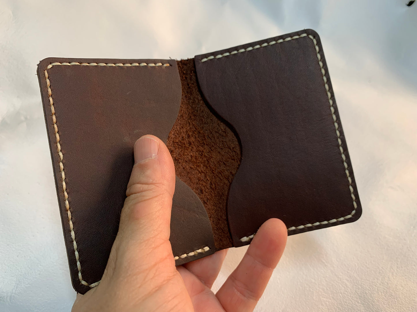 DIY Leather Kit - Fold over Leather Wallet