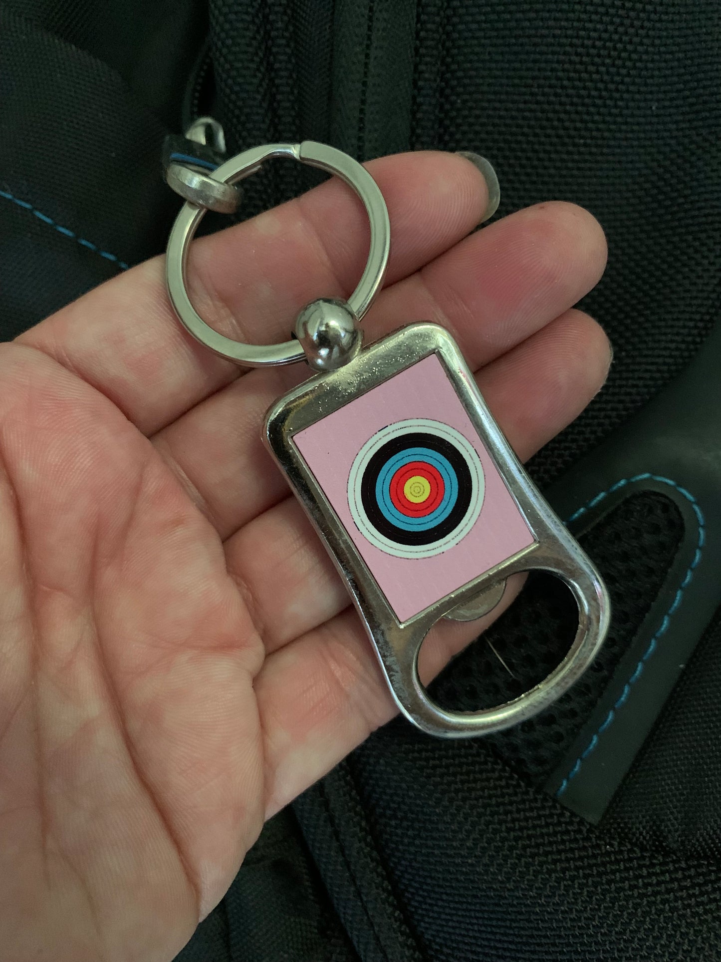 Customised printed Keyring bottle opener