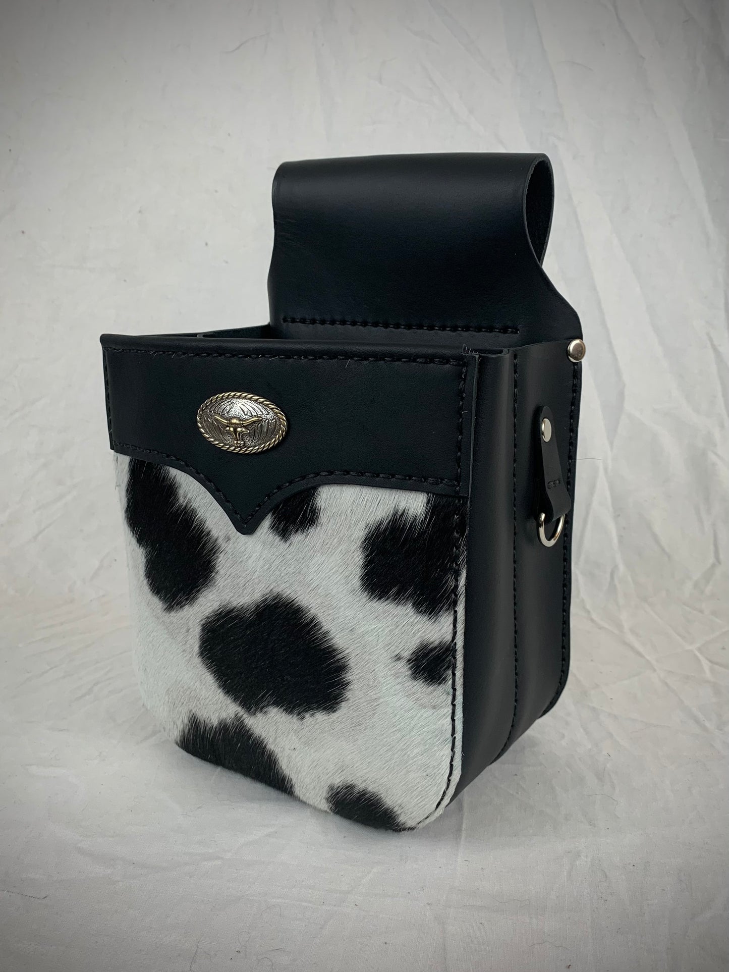 Cow Hair-on Divider Pouch - Made to order